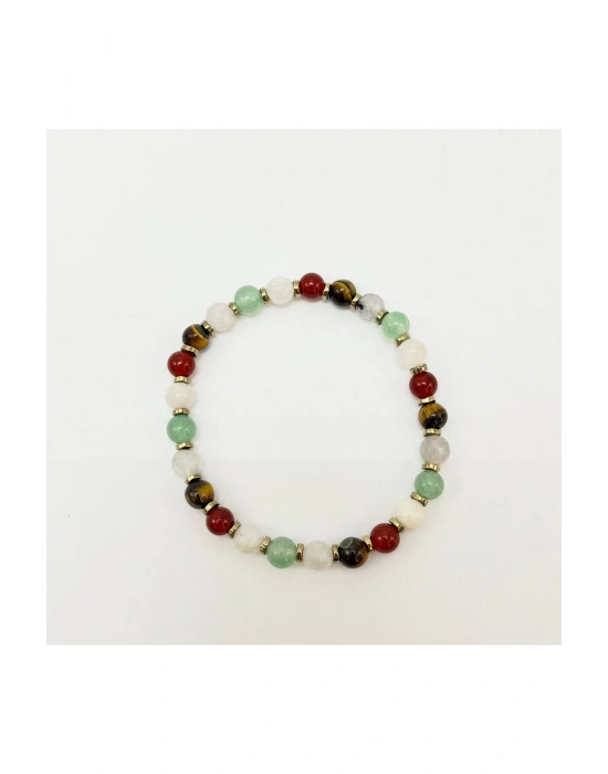 SERTİFİKALI İKİZLER BURCU DOĞAL TAŞ BİLEKLİK 6mm