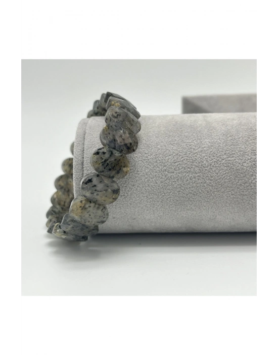 Sertifikalı Iyolit Doğal Taş Roleks Bileklik