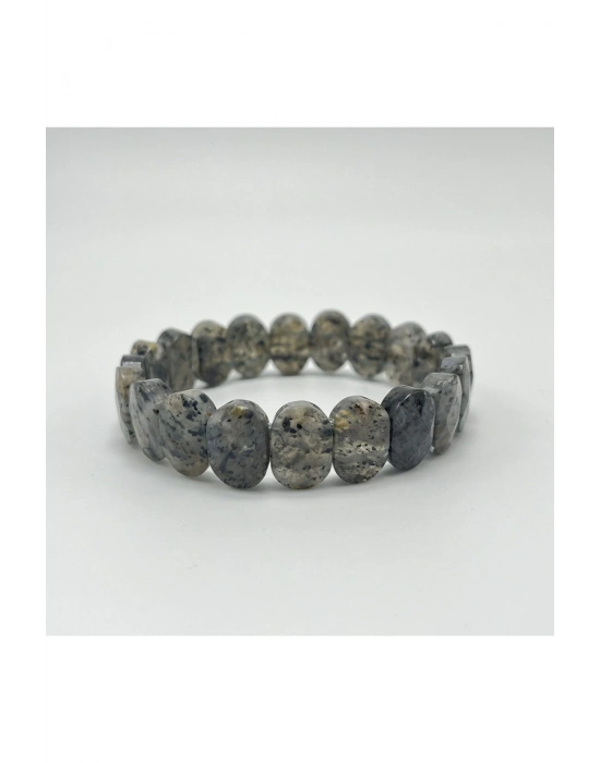 Sertifikalı Iyolit Doğal Taş Roleks Bileklik