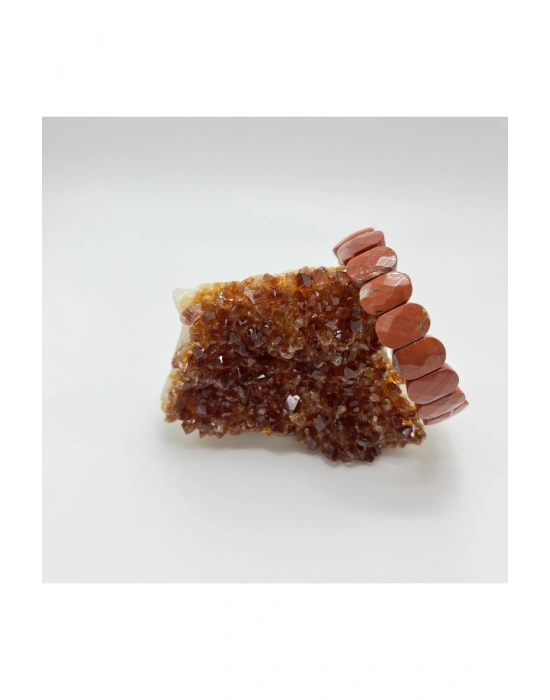 Sertifikalı Jasper Doğal Taş Roleks Bileklik