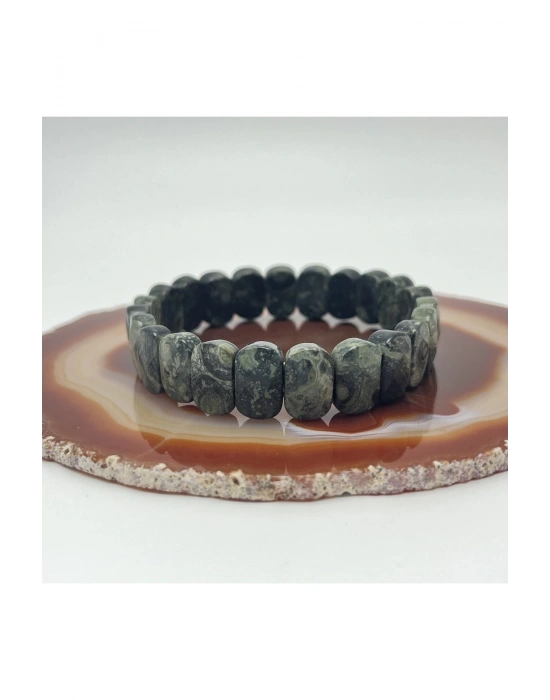 Sertifikalı Kan Baba Doğal Taş Roleks Bileklik