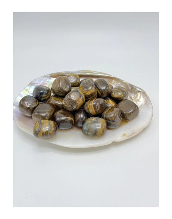 Sertifikalı Kaplan Gözü Tımbıl Doğal Taş (1 Adet )