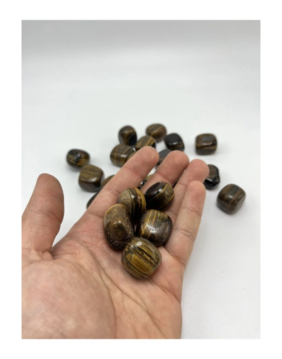 Sertifikalı Kaplan Gözü Tımbıl Doğal Taş (1 Adet )