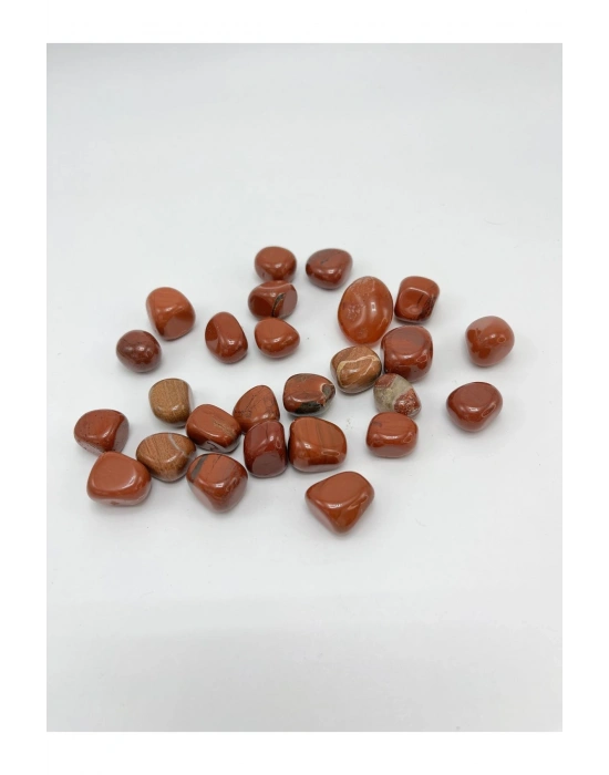 Sertifikalı Kırmızı Jasper Tımbıl Doğal Taş (1 Adet )