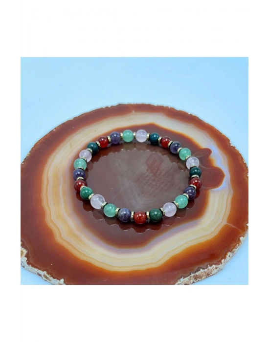 SERTİFİKALI KOÇ BURCU DOĞAL TAŞ BİLEKLİK 6mm