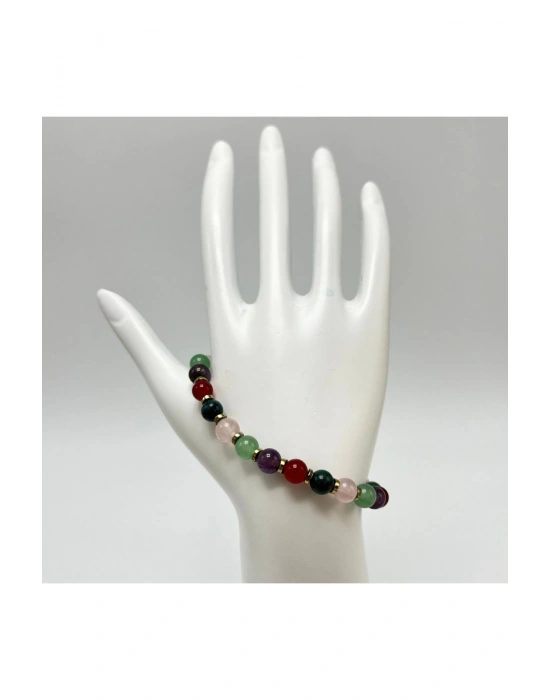 SERTİFİKALI KOÇ BURCU DOĞAL TAŞ BİLEKLİK 6mm