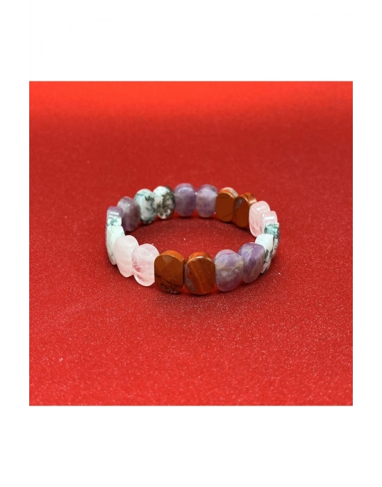 Sertifikalı Koç Burcu Doğal Taş Roleks Bileklik