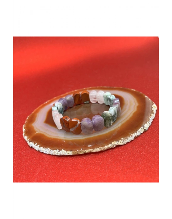 Sertifikalı Koç Burcu Doğal Taş Roleks Bileklik