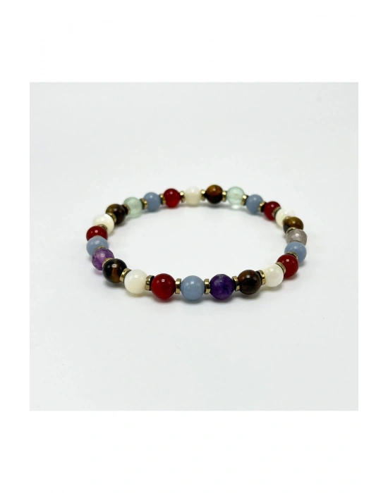 SERTİFİKALI KOVA BURCU DOĞAL TAŞ BİLEKLİK 6mm