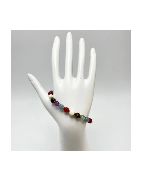 SERTİFİKALI KOVA BURCU DOĞAL TAŞ BİLEKLİK 6mm