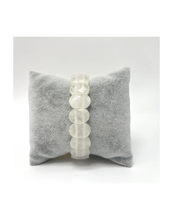 Sertifikalı Kristal Kuvars Doğal Taş Roleks Bileklik