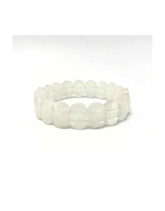 Sertifikalı Kristal Kuvars Doğal Taş Roleks Bileklik