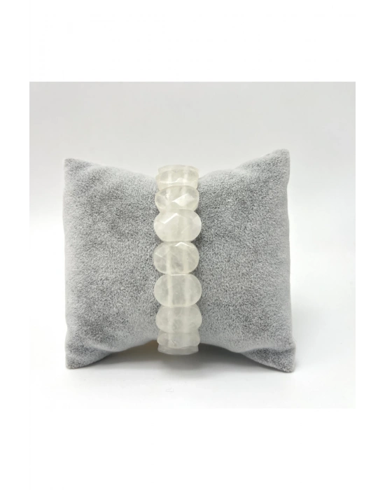 Sertifikalı Kristal Kuvars Doğal Taş Roleks Bileklik