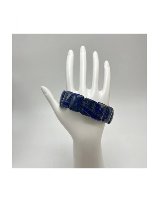 Sertifikalı Lapis Doğal Taş Roleks Bileklik