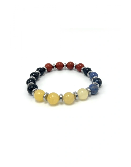 Sertifikalı Oğlak Burcu 8mm Doğal Taş Bileklik