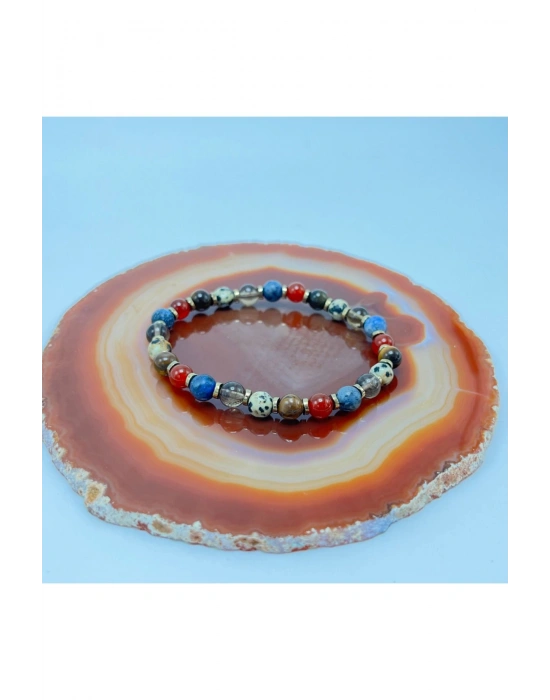 SERTİFİKALI OĞLAK BURCU DOĞAL TAŞ BİLEKLİK 6MM