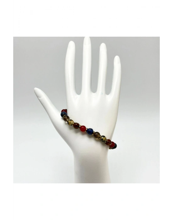 SERTİFİKALI OĞLAK BURCU DOĞAL TAŞ BİLEKLİK 6MM