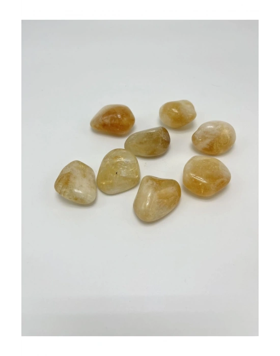 Sertifikalı Sitrin Büyük Tımbıl Doğal Taş (1 Adet )