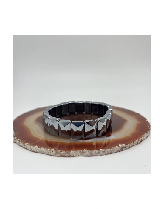 Sertifikalı Terahertz Doğal Taş Roleks Bileklik