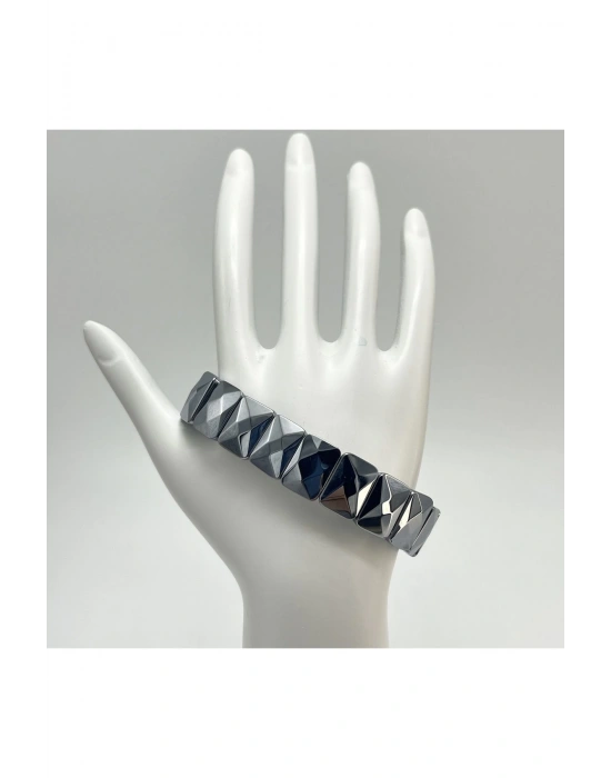 Sertifikalı Terahertz Doğal Taş Roleks Bileklik