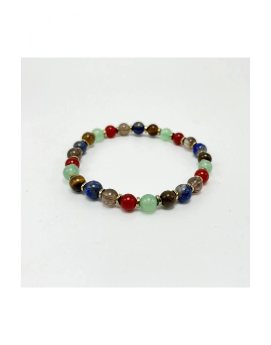 SERTİFİKALI TERAZİ BURCU DOĞAL TAŞ BİLEKLİK 6MM