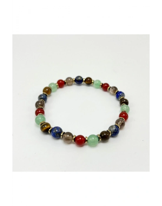 SERTİFİKALI TERAZİ BURCU DOĞAL TAŞ BİLEKLİK 6MM