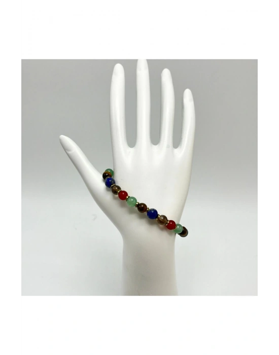 SERTİFİKALI TERAZİ BURCU DOĞAL TAŞ BİLEKLİK 6MM