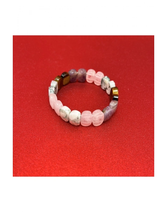 Sertifikalı Terazi Burcu Doğal Taş Roleks Bileklik