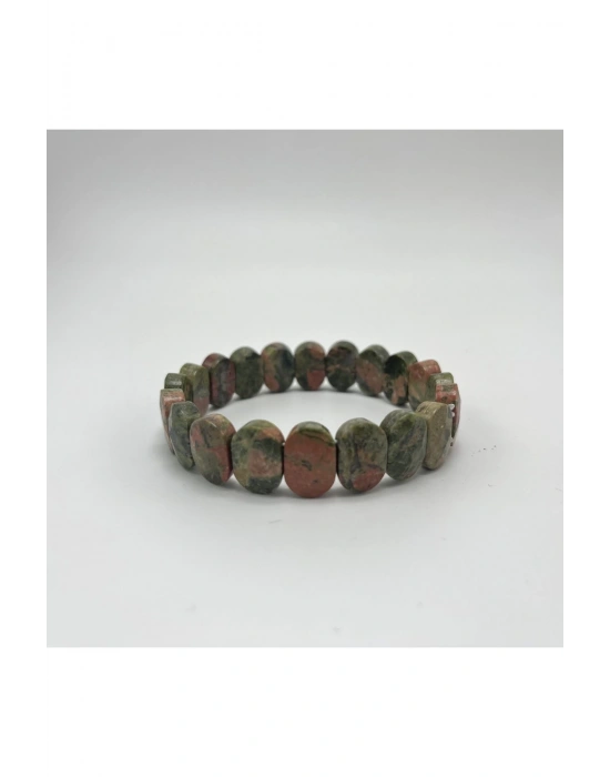 Sertifikalı Unakit Doğal Taş Roleks Bileklik