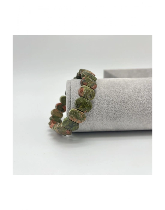 Sertifikalı Unakit Doğal Taş Roleks Bileklik