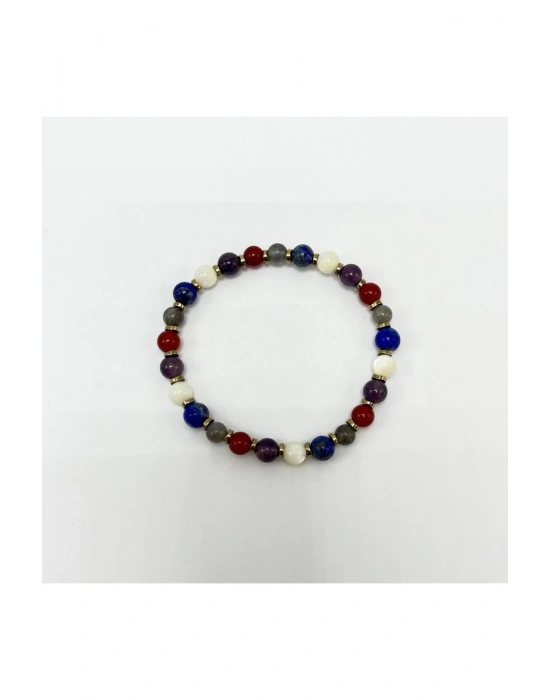 SERTİFİKALI YAY BURCU DOĞAL TAŞ BİLEKLİK 6mm