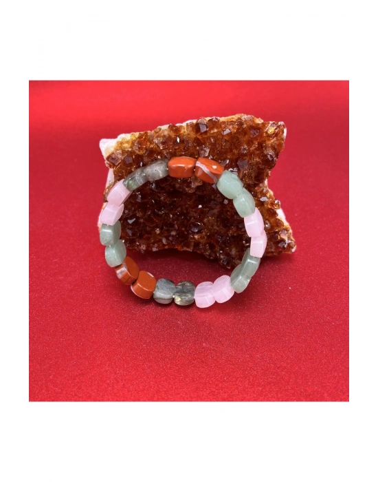 Sertifikalı Yay Burcu Doğal Taş Roleks Bileklik