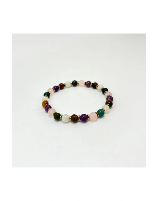 SERTİFİKALI YENGEÇ BURCU DOĞAL TAŞ BİLEKLİK 6mm