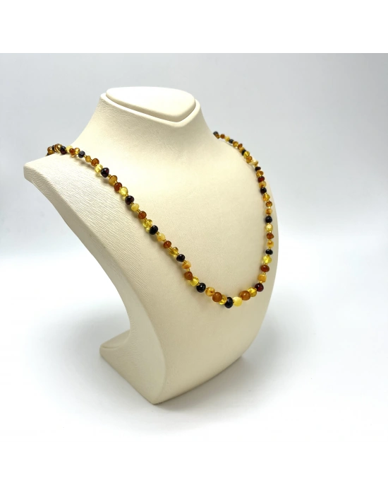 SERTİFİKALI YETİŞKİN KEHRİBAR KOLYE 60 CM UNİSEX