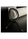 Hematit Makrome Doğal Taş Bileklik 8mm