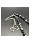 Karlı Obsidyen 8mm 33lük Doğal Taş Tesbih