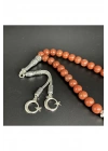 Kırmızı Jasper 8mm 33lük Doğal Taş Tesbih