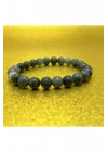 Sertifikalı Afrika Yeşim 8mm Elastik Misinalı Doğal Taş Bileklik