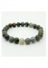 Sertifikalı Afrika Yeşim 8mm Elastik Misinalı Doğal Taş Bileklik