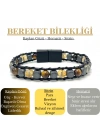 Sertifikalı Bereket Doğal Taş 6mm Bileklik Sitrin Kaplan Gözü Hematit