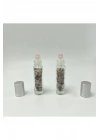 Sertifikalı Çakra Doğal Taş Esans Şişesi ve Roller Masaj Aleti 10ml