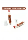 Sertifikalı Kırmızı Akik Doğal Taş Esans Şişesi ve Roller Masaj Aleti 10ml
