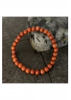 SERTİFİKALI Kırmızı Jasper  6mm Doğal Taş Bileklik