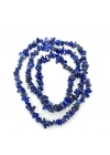 SERTİFİKALI LAPİS LAZULİ 80 CM NATURAL KESİM DOĞAL TAŞ KOLYE