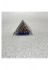 Sertifikalı Lapis Orgonit Piramit 5x4.5 Cm 40 gr
