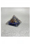 Sertifikalı Lapis Orgonit Piramit 5x4.5 Cm 40 gr
