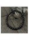 SERTİFİKALI Obsidyen 6mm Doğal Taş Bileklik