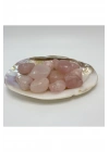 Sertifikalı Pembe Kuvars Tımbıl Doğal Taş (1 adet )
