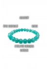 Sertifikalı Premium Kalite Amazonit 8mm Elastik Misinalı Doğal Taş Bileklik