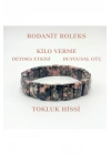 Sertifikalı Rodanit Doğal Taş Roleks Bileklik